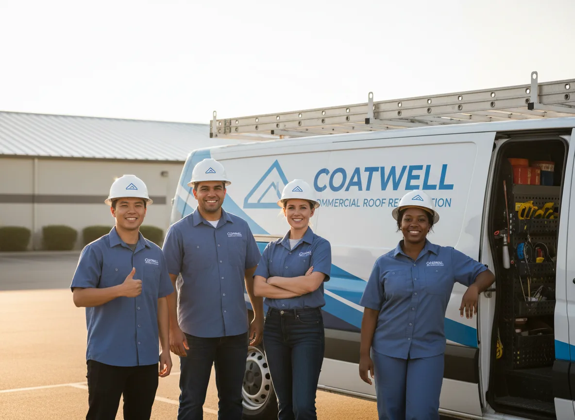 Commercial roof coating company in Norton, VT